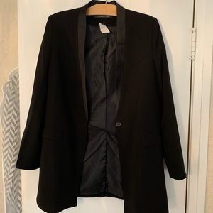 1 button Womens tuxedo jacket